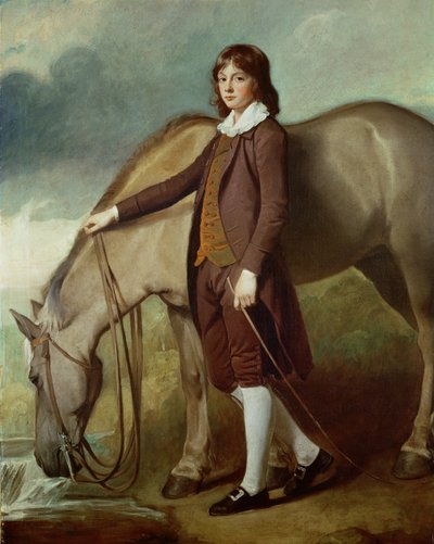 Portrait de John Walter Tempest - George Romney